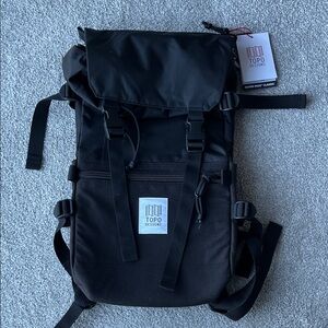 Topo Designs Rover Classic Black Backpack NWT